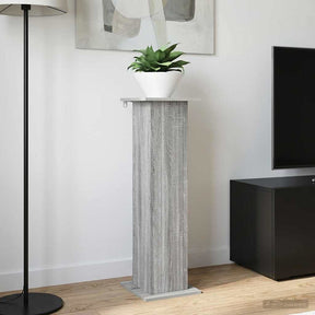Vidaxl plantenstandaard 2 st grijs sonoma 30,5 x 30 x 100,5 cm