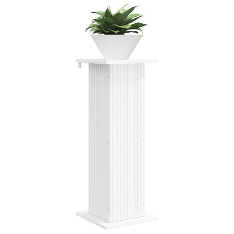 Vidaxl plantenstandaard wit 30,5 x 30 x 80,5 cm bewerkt hout