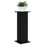 Vidaxl plantenstandaard 2 st zwart 30,5 x 30 x 80,5 cm bewerkt hout