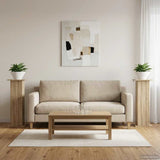 Vidaxl plantenstandaard 2 st sonoma eiken 30,5 x 30 x 80,5 cm
