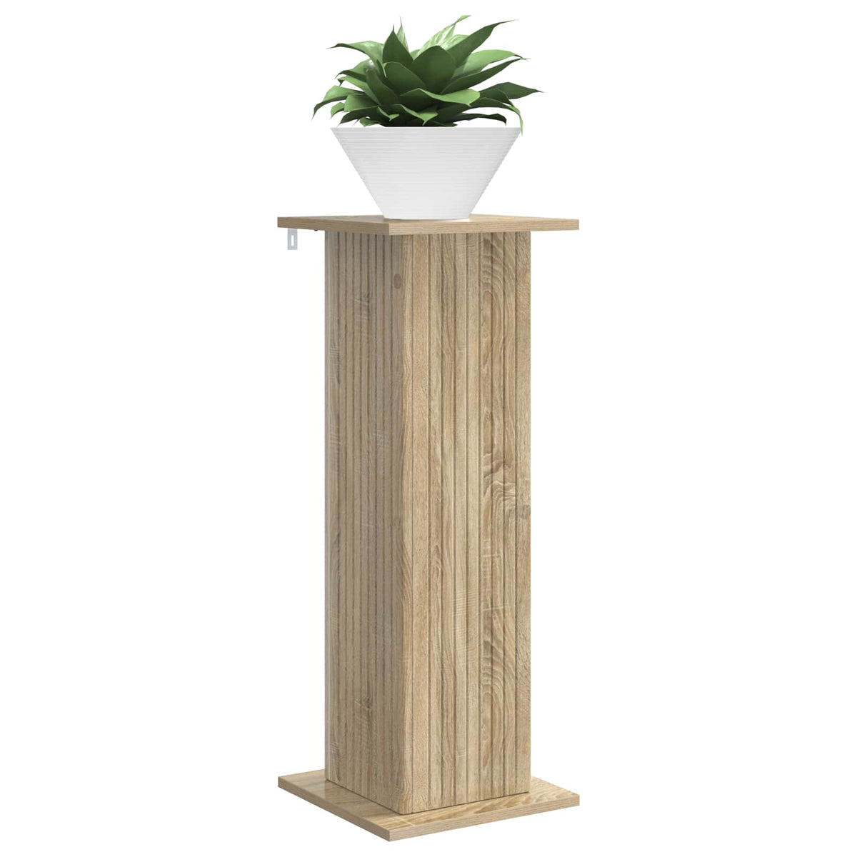 Vidaxl plantenstandaard 2 st sonoma eiken 30,5 x 30 x 80,5 cm