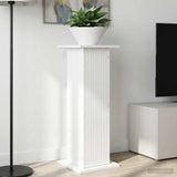 Vidaxl plantenstandaard 2 st hoogglans wit 30,5 x 30 x 80,5 cm