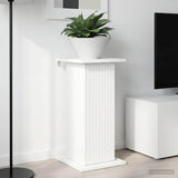 Vidaxl plantenstandaard wit 30,5 x 30 x 60,5 cm bewerkt hout