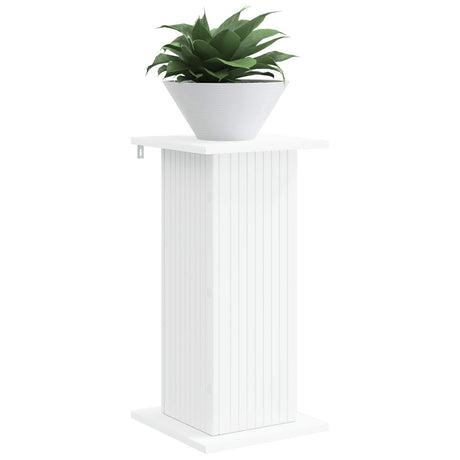 Vidaxl plantenstandaard wit 30,5 x 30 x 60,5 cm bewerkt hout