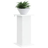 Vidaxl plantenstandaard 2 st wit 30,5 x 30 x 60,5 cm bewerkt hout