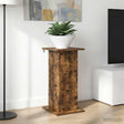 Vidaxl plantenstandaard gerookt eiken 30,5 x 30 x 60,5 cm bewerkt hout