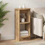 Vidaxl bijzetkast artisan eik 40 x 40 x 75 cm geconstrueerd hout