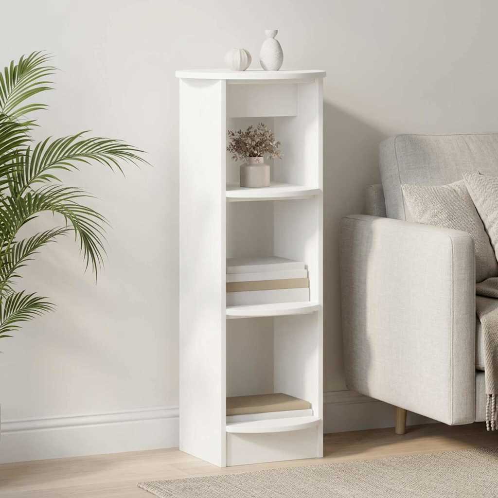 Vidaxl bijzetkast wit 40 x 40 x 100 cm geconstrueerd hout