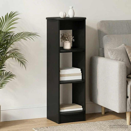 Vidaxl bijzetkast zwart 40 x 40 x 100 cm geconstrueerd hout