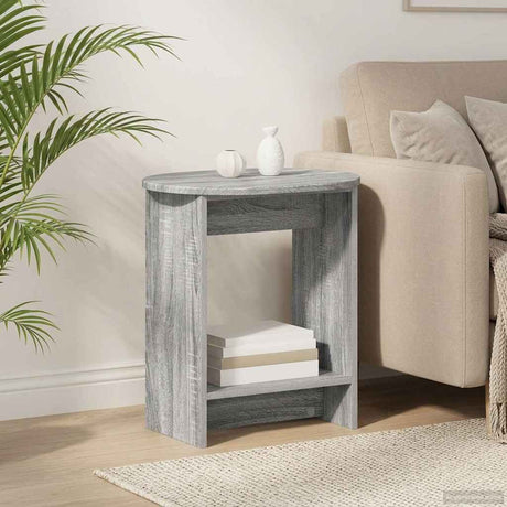 Vidaxl bijzettafel grijs sonoma 50 x 39,5 x 55 cm bewerkt hout