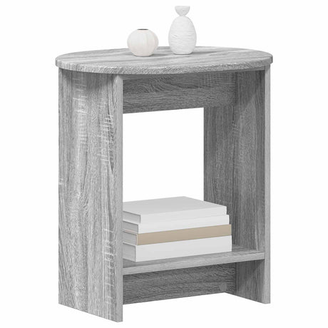 Vidaxl bijzettafel grijs sonoma 50 x 39,5 x 55 cm bewerkt hout