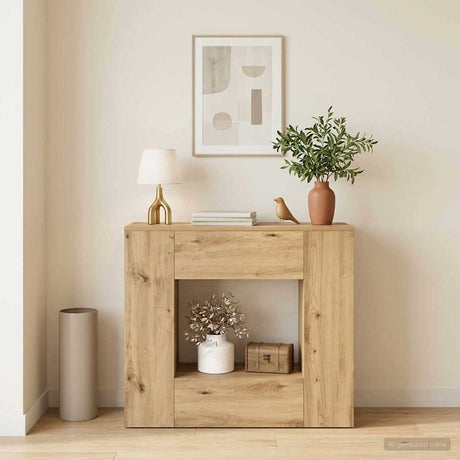 Vidaxl artisan eik 82 x 29 x 74 cm