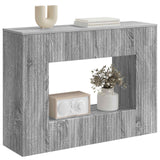 Vidaxl wandtafel grijze sonoma 101 x 29 x 74 cm geconstrueerd hout