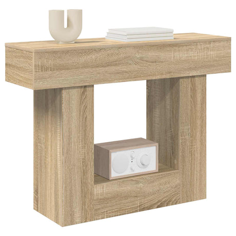 Vidaxl sonoma eiken 101 x 30 x 74 cm