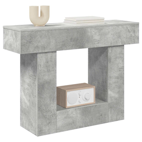 Vidaxl beton grijs 101 x 30 x 74 cm