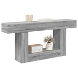 Vidaxl grijze sonoma 160 x 30 x 74 cm