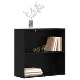 Vidaxl boekenkast 80 x 30 x 76,5 cm bewerkt hout zwart eiken