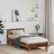 Vidaxl bedframe oudhout 98.5 x 200 cm bewerkt hout
