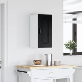 Vidaxl vaatwasserpaneel kalmar zwart eiken 30 x 31 x 60 cm
