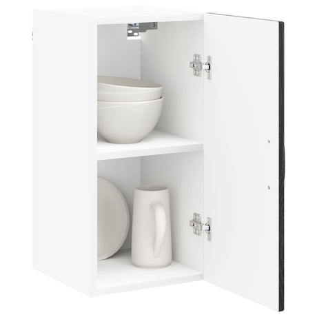 Vidaxl vaatwasserpaneel kalmar zwart eiken 30 x 31 x 60 cm