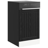 Vidaxl vaatwasserpaneel lucca zwart eiken 45 x 1,5 x 57 cm