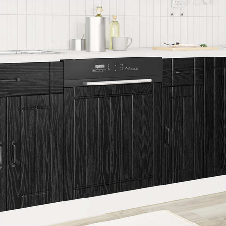 Vidaxl vaatwasserpaneel lucca zwart eiken 60 x 1,5 x 57 cm
