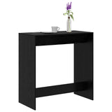 Vidaxl bartafel 102 x 50 x 103,5 cm bewerkt hout zwart eiken