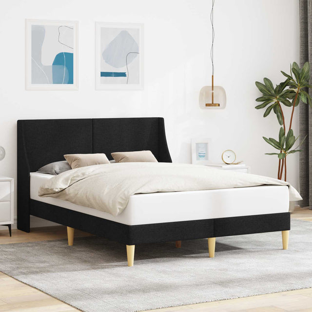 Vidaxl bedframe effen met hoofdeinde aansluitplaat