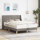 Vidaxl bedframe effen met hoofdeinde aansluitplaat