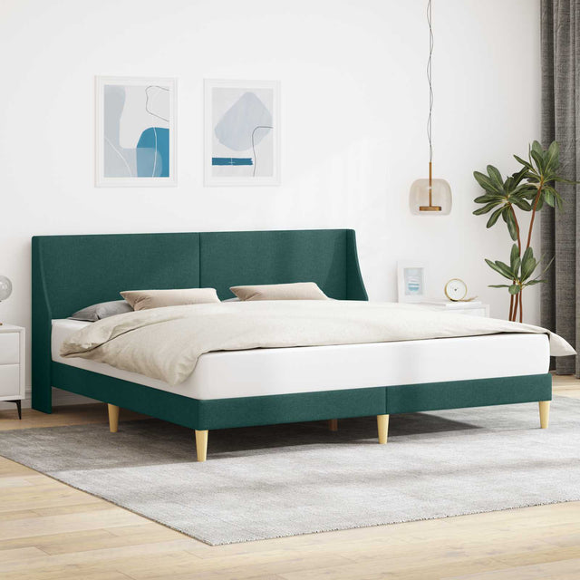 Vidaxl bedframe effen met hoofdeinde aansluitplaat