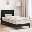 Vidaxl bedframe met hoofdeinde zwart 80 x 200 cm fluweel