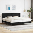 Vidaxl bedframe met hoofdeinde zwart 180 x 200 cm fluweel