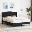 Vidaxl bedframe met hoofdeinde zwart 160 x 200 cm kunstleer