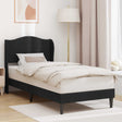 Vidaxl bedframe met hoofdeinde zwart 90 x 190 cm fluweel