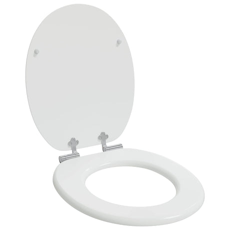 Vidaxl toiletzitting 2 pcs wit 44 x 38 cm bewerkt hout