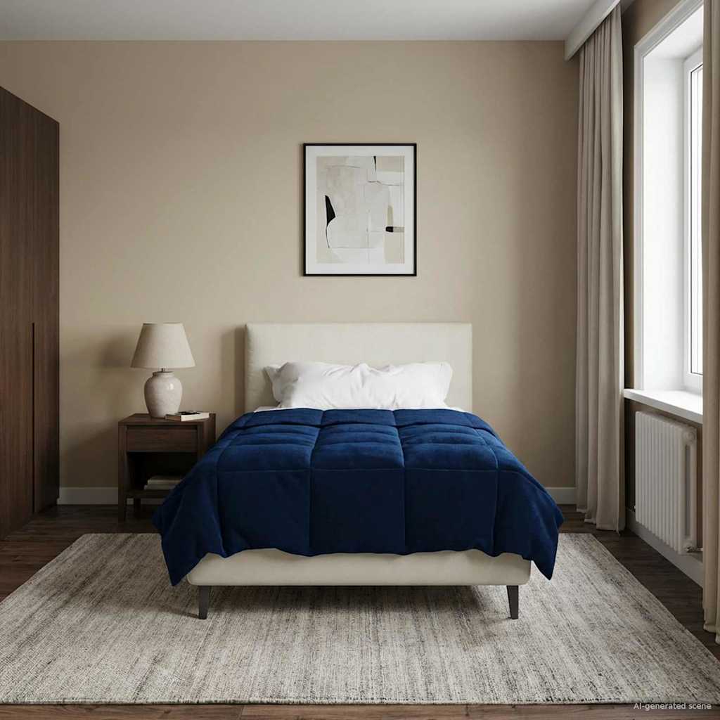 Vidaxl zomer dekbed 135 x 200 cm zomer microfiber (100% polyester)
