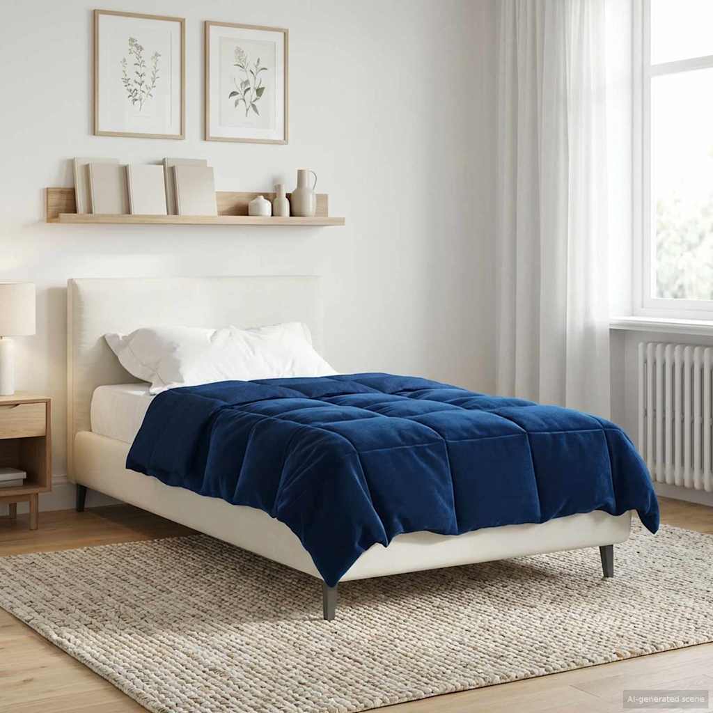 Vidaxl zomer dekbed 135 x 220 cm zomer microfiber (100% polyester)