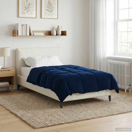Vidaxl zomer dekbed 140 x 220 cm zomer microfiber (100% polyester)
