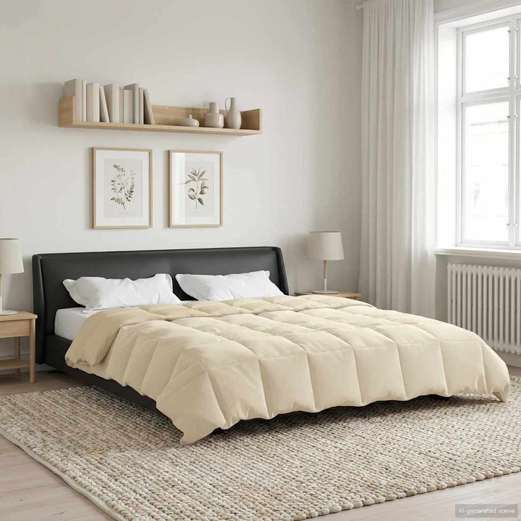 Vidaxl zomer dekbed 200 x 220 cm zomer microfiber (100% polyester)