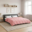 Vidaxl vol jaar dekbed 200 x 220 cm 4 seizoenen roze ademend