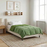 Vidaxl vol jaar dekbed 135 x 220 cm 4 seizoenen groen ademend