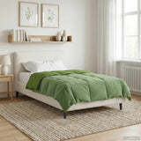 Vidaxl vol jaar dekbed 140 x 220 cm 4 seizoenen groen ademend