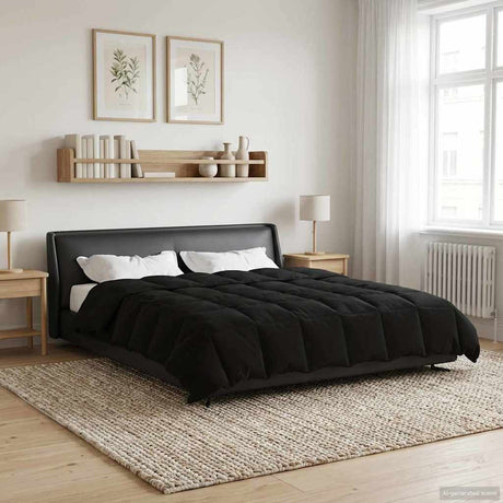 Vidaxl winter dekbed 220 x 260 cm winter microfiber (100% polyester)