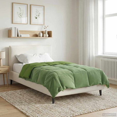 Vidaxl winter dekbed 135 x 200 cm winter microfiber (100% polyester)