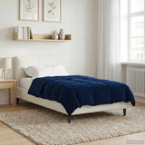 Vidaxl winter dekbed 135 x 200 cm winter microfiber (100% polyester)