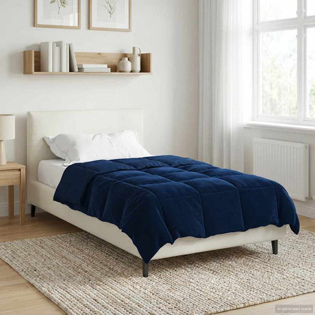 Vidaxl winter dekbed 155 x 200 cm winter microfiber (100% polyester)