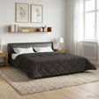 Vidaxl zomer dekbed 200 x 200 cm zomer antraciet ademend