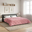 Vidaxl zomer dekbed 200 x 240 cm zomer roze ademend