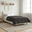 Vidaxl winter dekbed 155 x 220 cm winter antraciet ademend