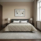 Vidaxl winter dekbed 240 x 260 cm winter lichtgrijs ademend